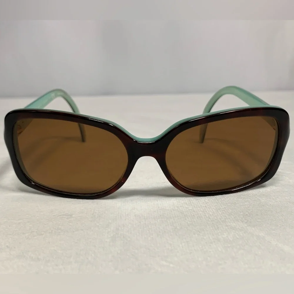 RALPH by Ralph Lauren Sunglasses Tortoise Turquoise Frames & Carrying Case Only